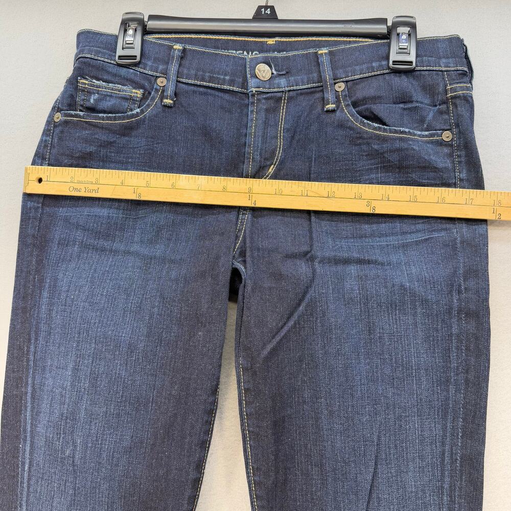 Citizens of Humanity Jeans Women's 28 (6) Dark Blue Straight Leg Classic Preppy - Picture 13 of 16